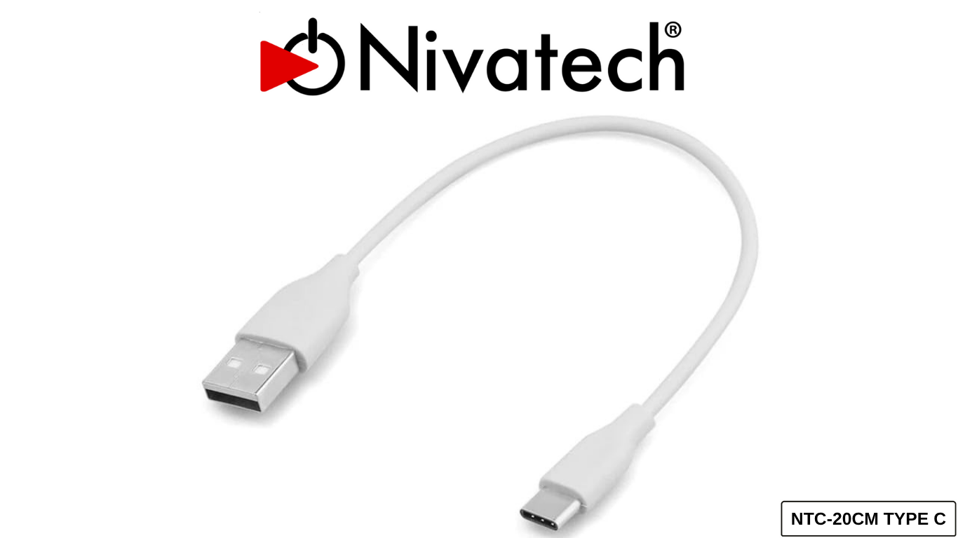 NIVATECH NTC 20CM type-c USB KABLO