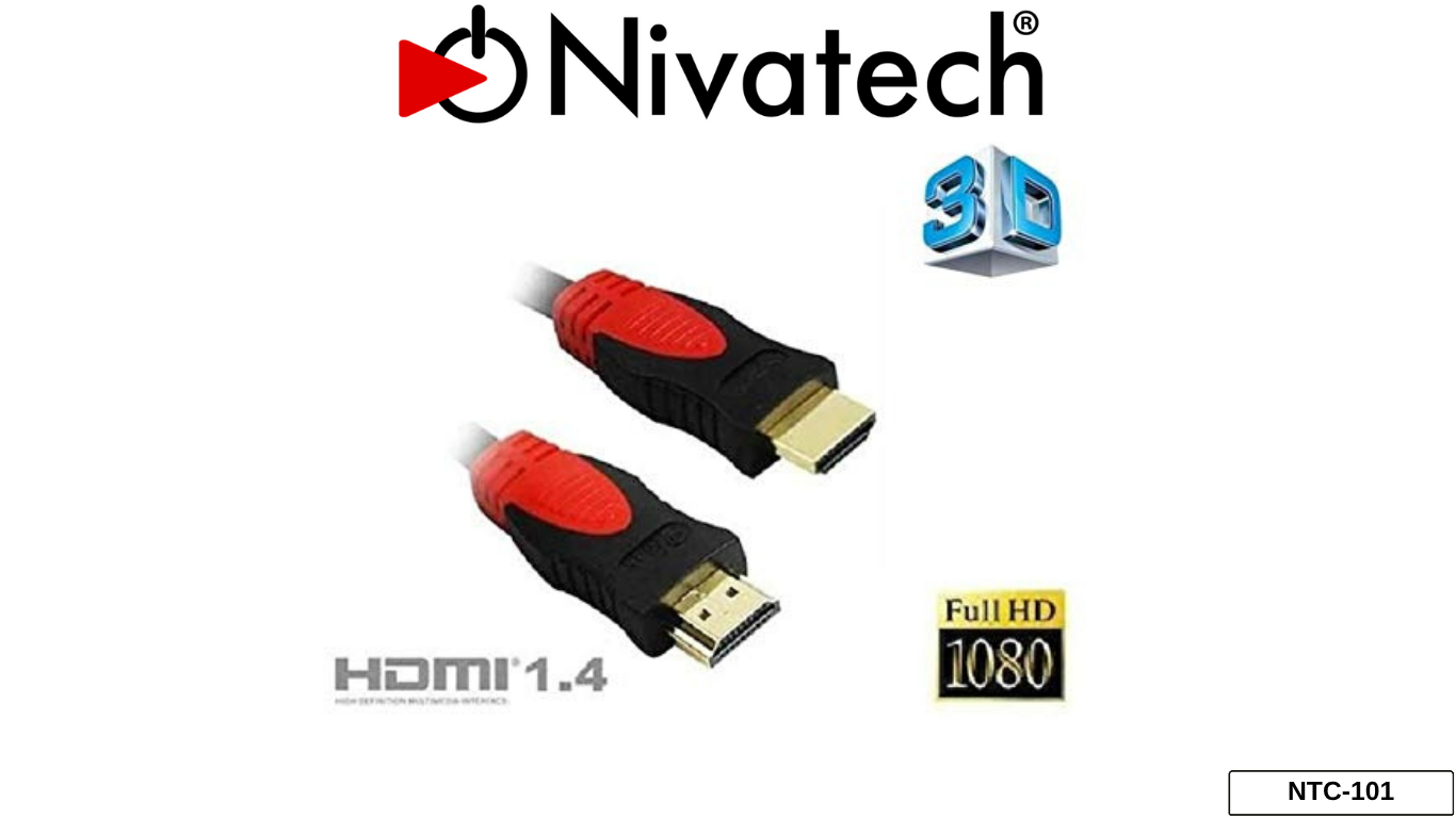 Nivatech NTC 101 1.4V HDMI CABLE 1,5M