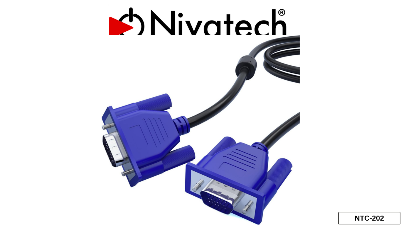 Nivatech NTC 202 VGA M/M CABLE 3M