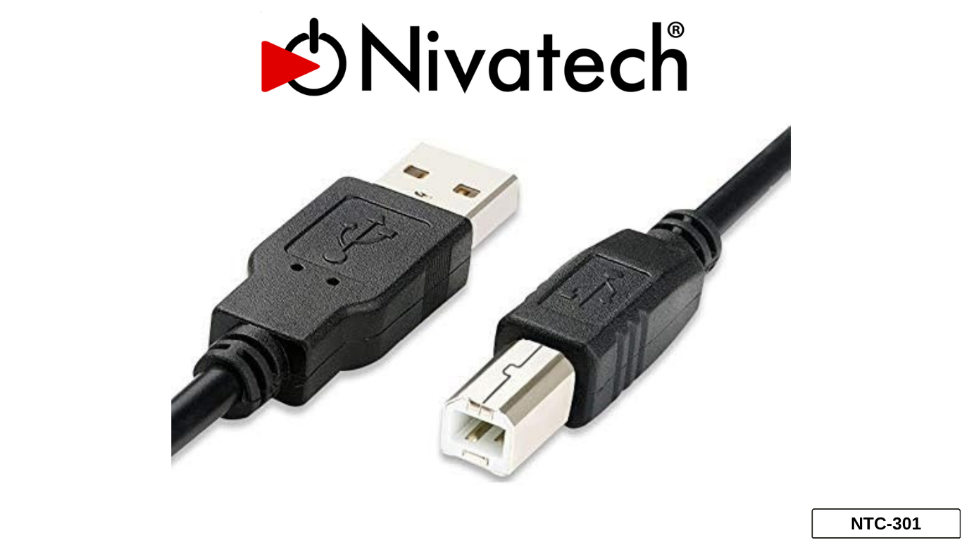Nivatech NTC 301 USB M/BM 3M PRINTER CABLE