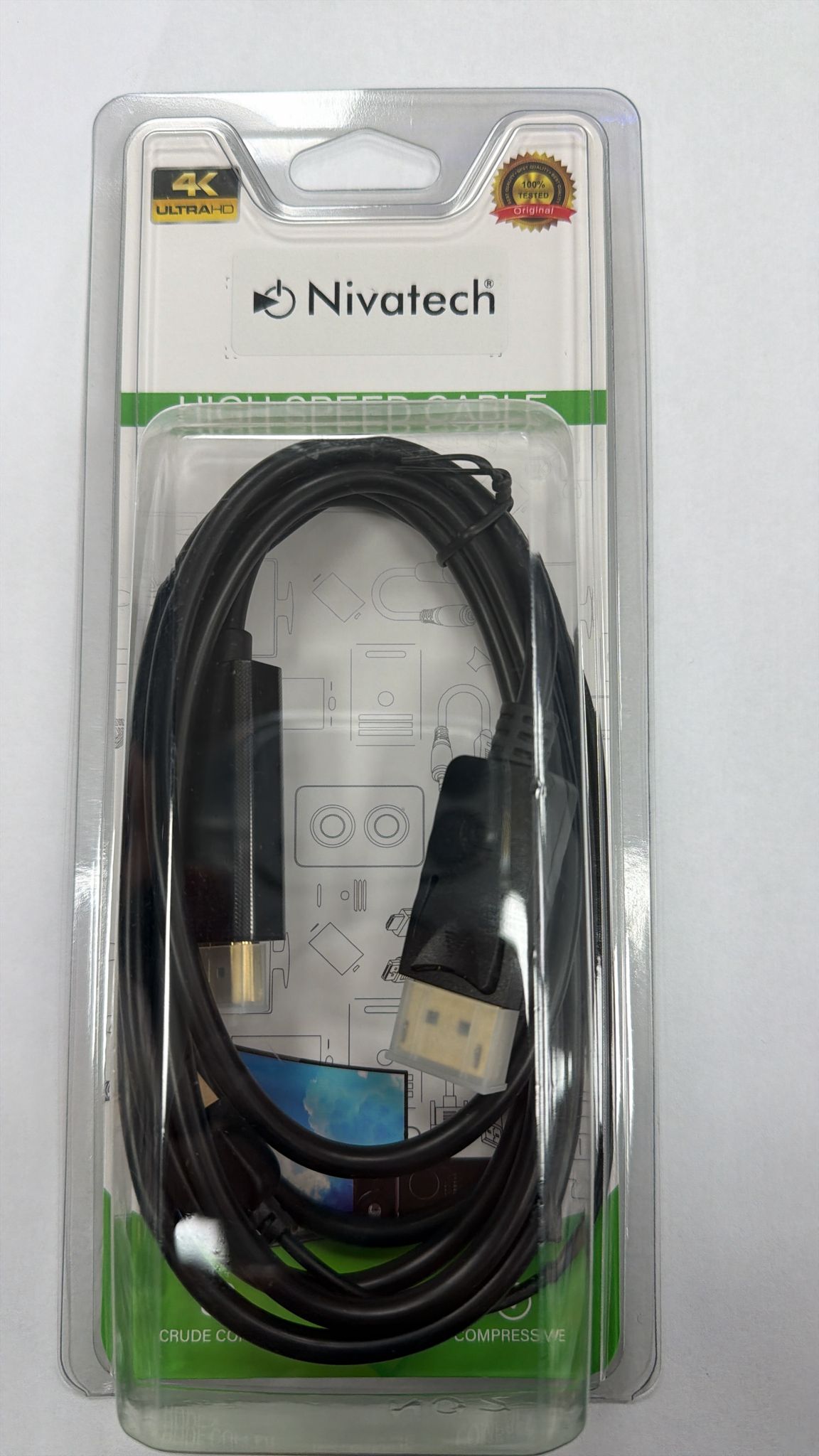 Nivatech NTC 171 HDTV TO DP +USB 1.8M