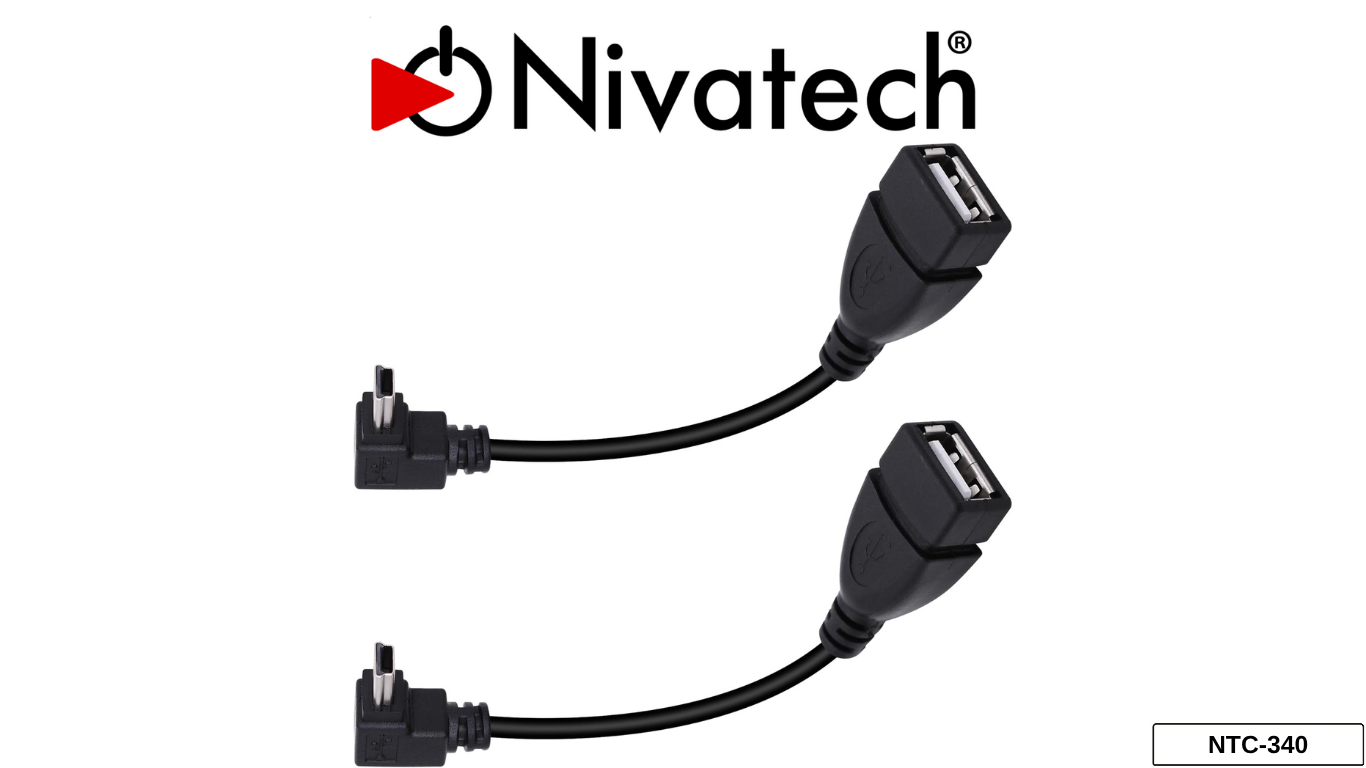 NİVATECH NTC-340 USB 5 PİN 10 CM OTG KABLO