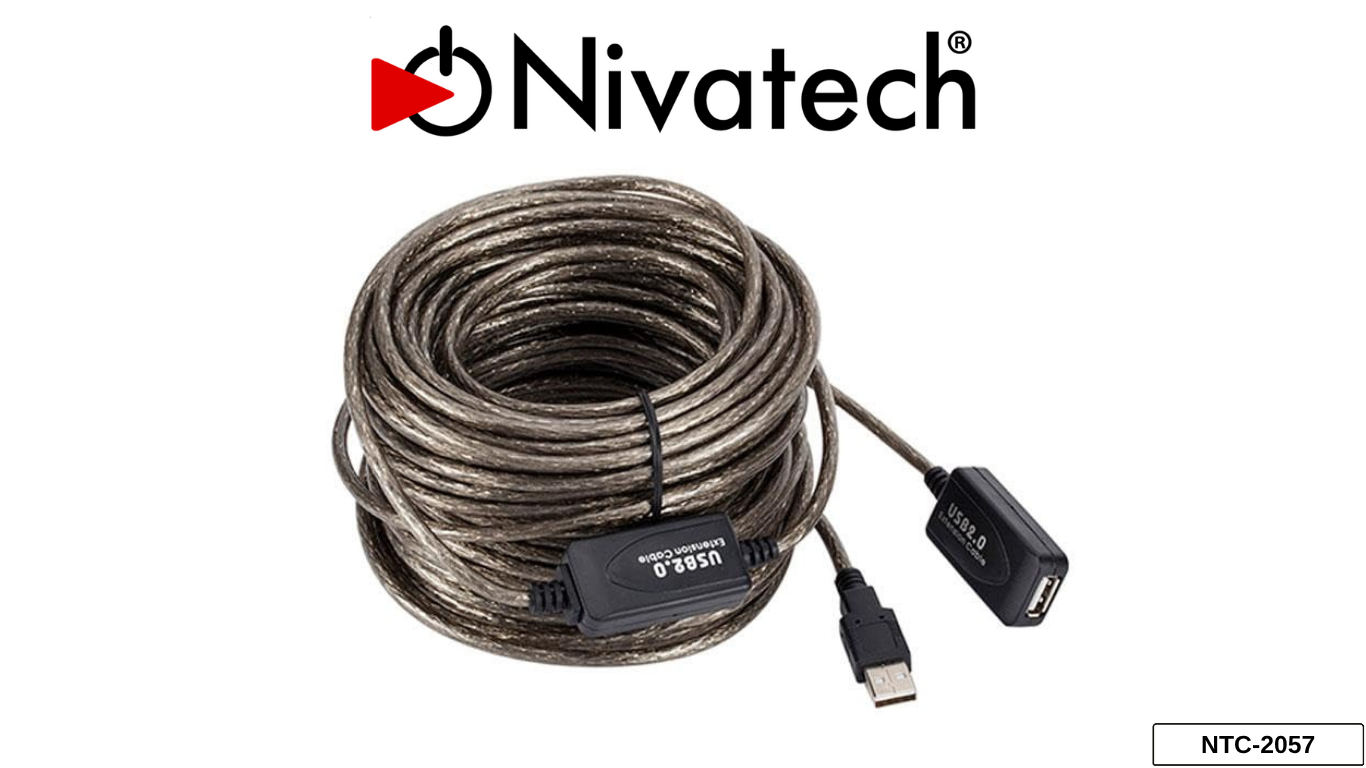 Nivatech NTC 2057 20M EXTENTION USB CABLE
