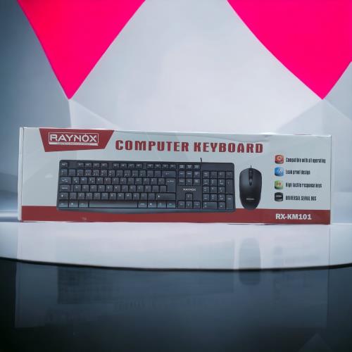 RAYNOX RX-KM101  KEYBOARD&MOUSE WIRED SET