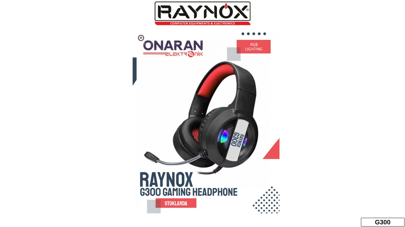 RAYNOX G300 HEADPHONE