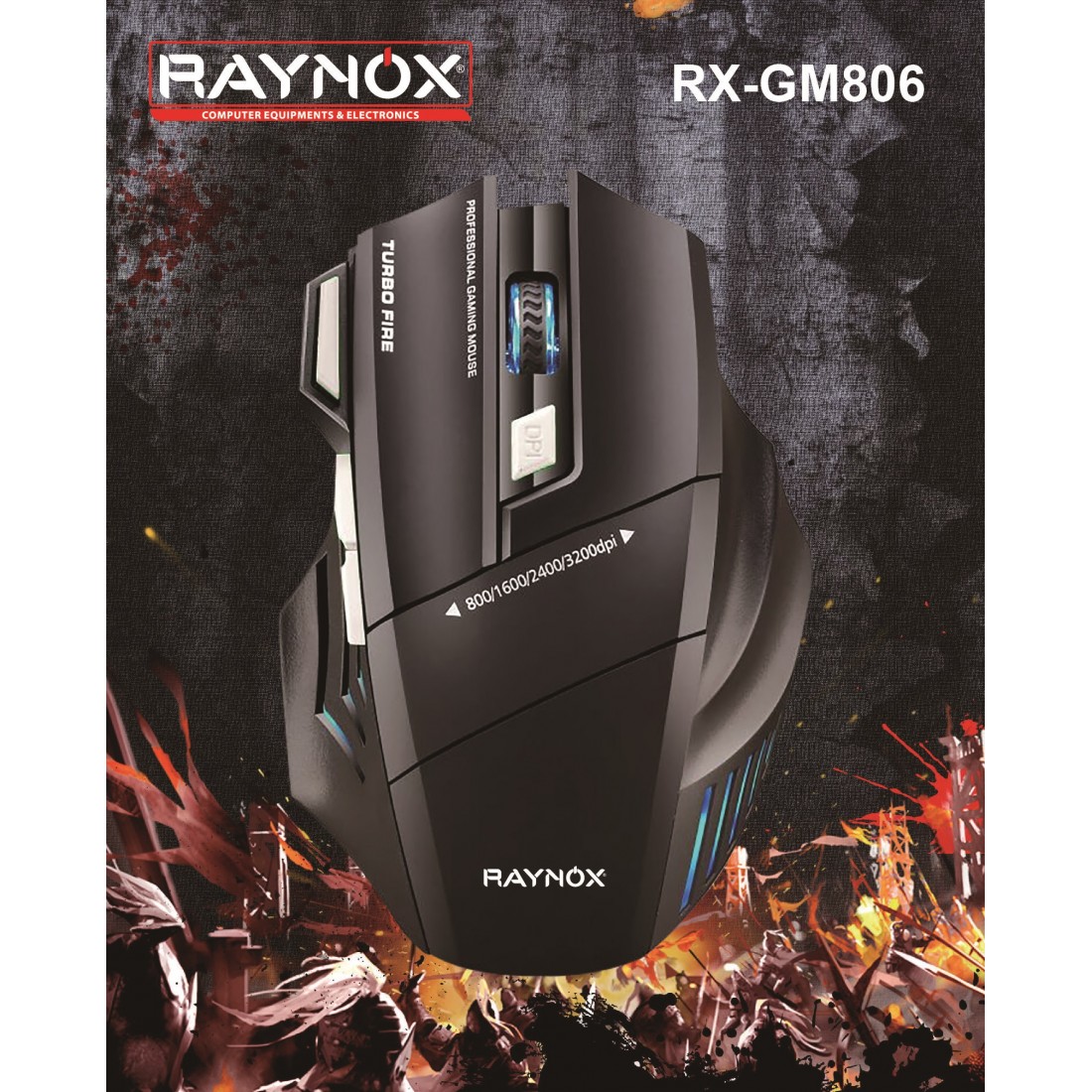 RAYNOX RX-GM806 WIRED GAMING MOUSE