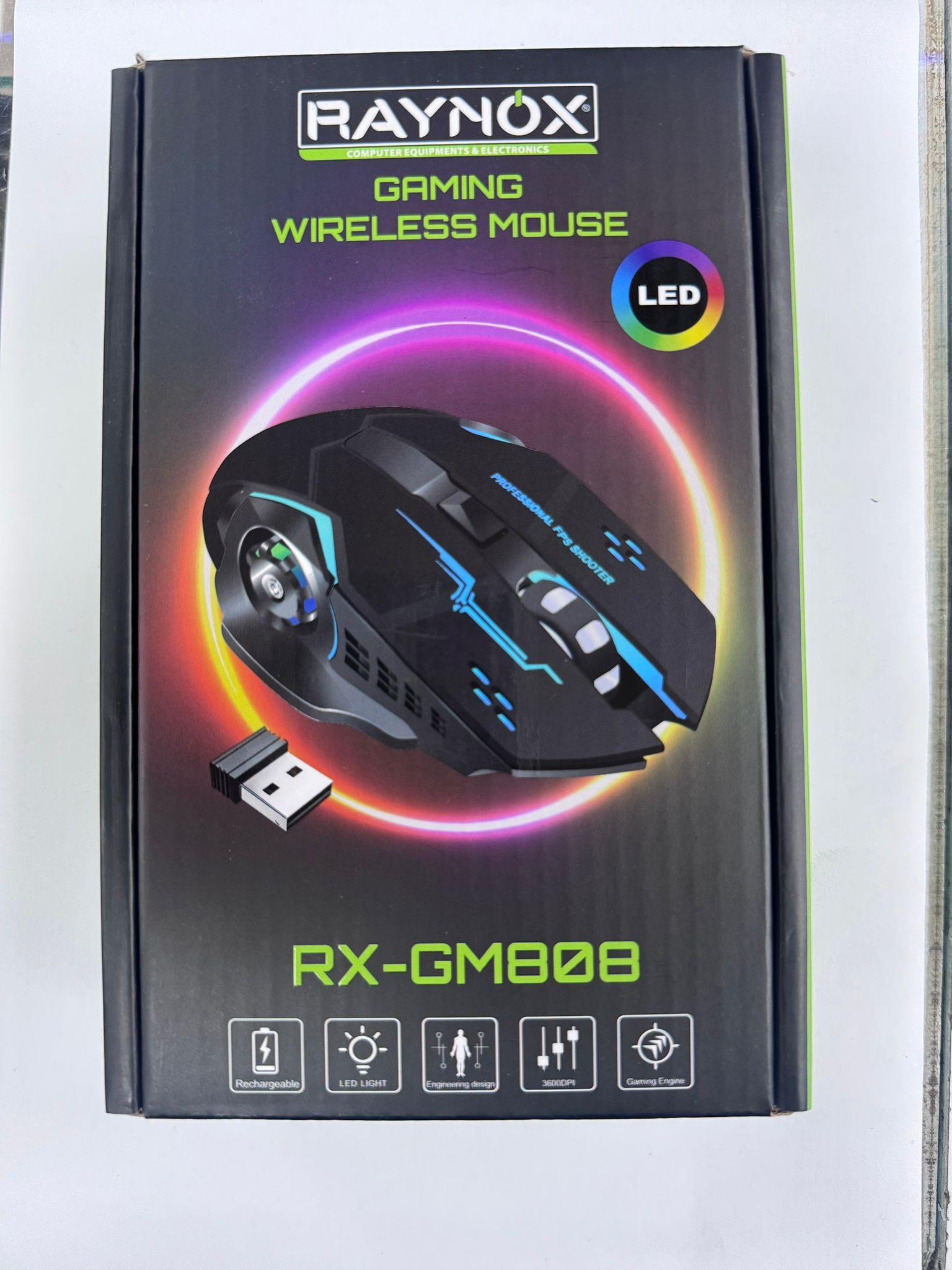 RAYNOX RX-GM808 WIRELESS GAMING MOUSE