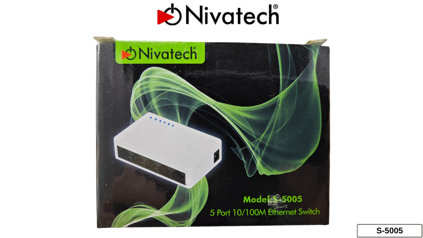 Nivatech S-5005 5 PORT LAN SWITCH