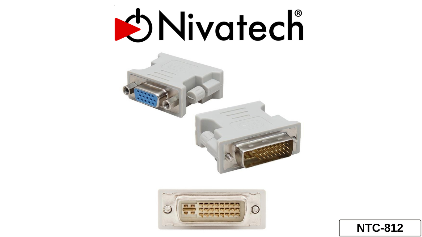 Nivatech NTC 812 DVI TO VGA 24+5