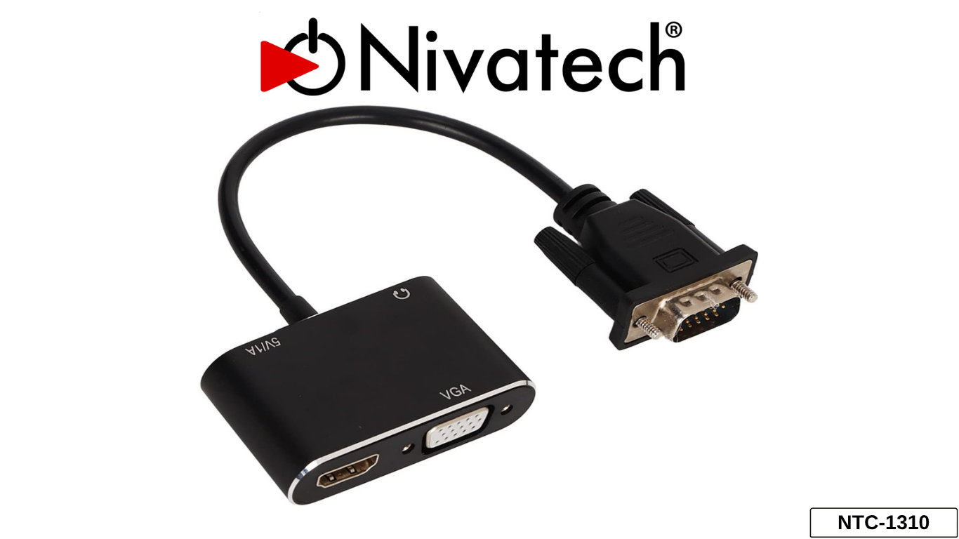 Nivatech NTC 1310 VGA TO VGA+HDTV CONVERTER