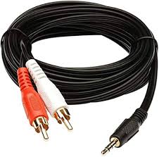 Nivatech NTC 2061 ST TO 2RCA CABLE 1.5M