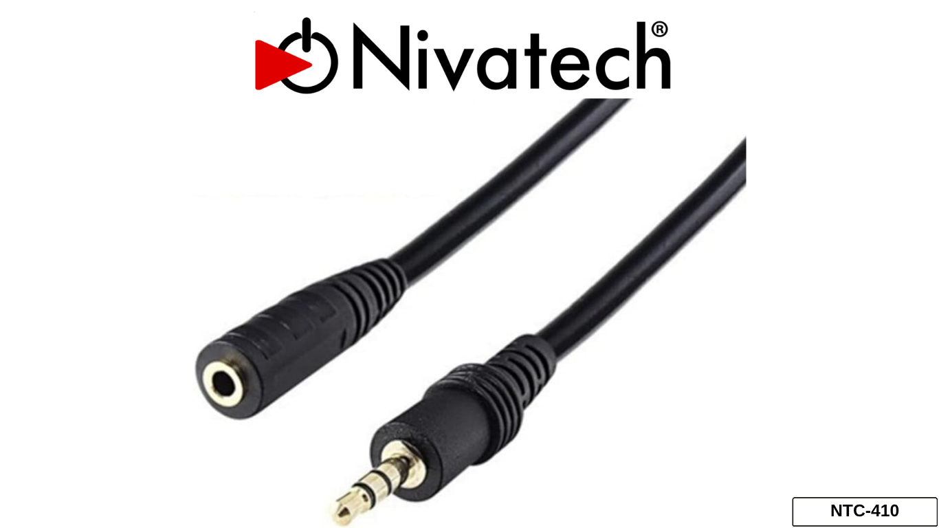 Nivatech NTC 412 5 MT AUX SES UZATMA 3,5 MM							