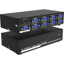 Nivatech NTC 518 8 PORT VGA KWM SPLITTER