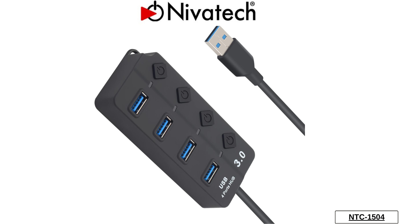 Nivatech NTC 1504  3.0 USB HUB