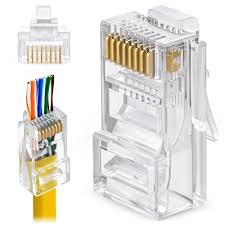 Nivatech NTC 697 CAT5 PASS TYPE CONNECTOR