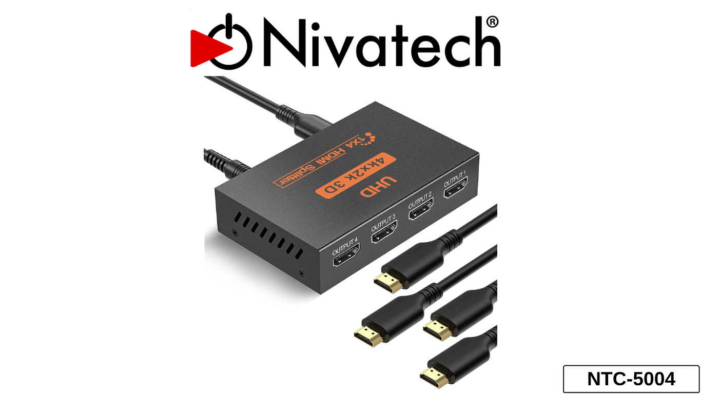 Nivatech NTC 5004 HDTV SPLITTER 4 PORT